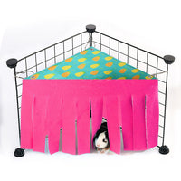 HKM-317203 Cozy Hamster Hammock with Decorative Tassels for Small Pets