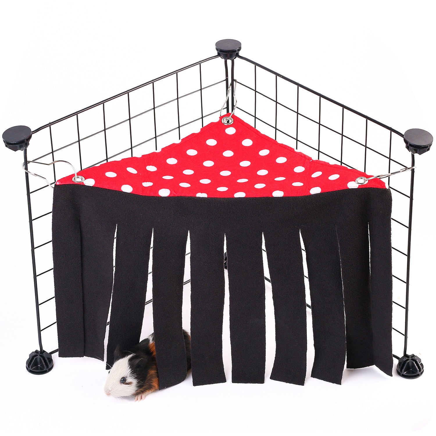 HKM-317203 Cozy Hamster Hammock with Decorative Tassels for Small Pets
