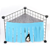 HKM-317203 Cozy Hamster Hammock with Decorative Tassels for Small Pets