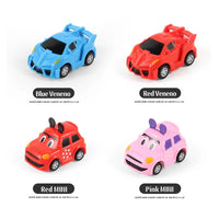 HKM-317267 Mini Remote Control Car with Watch Controller - USB Rechargeable Cartoon Racing Toy for Ages 5 and Up