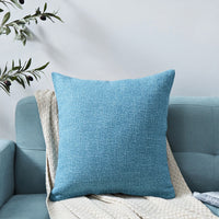 HKM-317395 Chenille Plain Hug Pillowcase for Office and Home - Available in Multiple Sizes