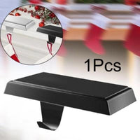 HKM-317395 Heavy Duty Metal Christmas Stocking Holder for Fireplace and Home Decor