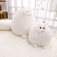 HKM-317651 Cute Persian Cat Plush Stuffed Animal - Soft Cotton, 30/50cm, Unisex, Great for Ages 3+