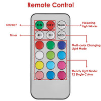 HKM-317715 Christmas Flameless LED Candles with Deer Design, Flickering Light Modes, Remote Control & Timer, Battery Operated