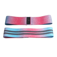 HKM-318099 Gradually Changing Polyester Cotton Yoga Pull Belt for Core Strength and Muscle Development