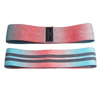 HKM-318099 Gradually Changing Polyester Cotton Yoga Pull Belt for Core Strength and Muscle Development
