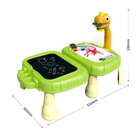 HKM-318227 Educational Drawing and Writing Board Set with Projector for Kids Ages 5-7