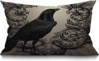 HKM-318227 Halloween Cartoon Pattern Printed Pillowcase for Home Decoration, 30x50cm, Single & Double-Sided Options