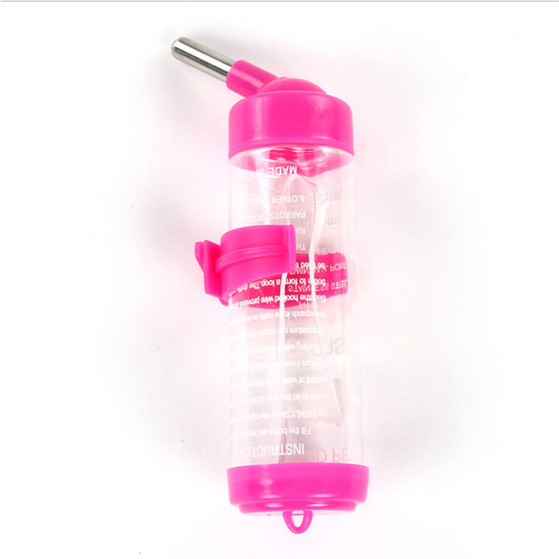 HKM-318291 Small Pet Water Bottle for Hamsters, Rabbits, and Guinea Pigs - 80ML, 125ML, 250ML Options Available