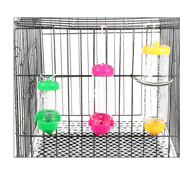 HKM-318291 Small Pet Water Bottle for Hamsters, Rabbits, and Guinea Pigs - 80ML, 125ML, 250ML Options Available