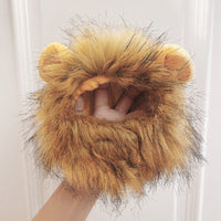 HKM-318419 Funny Pet Headdress – Lion and Rabbit Designs in Monochrome – Polyester Material – Available in Various Sizes