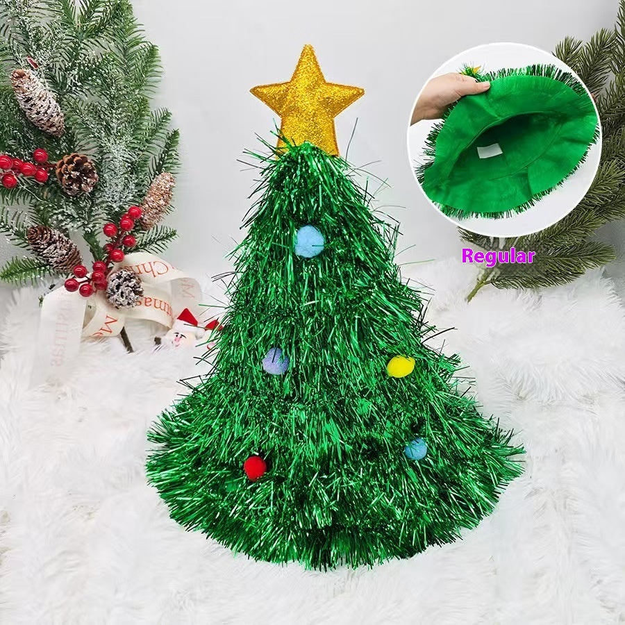 HKM-318547 Christmas Tree Hat Decoration for Festive Events - Multiple ...