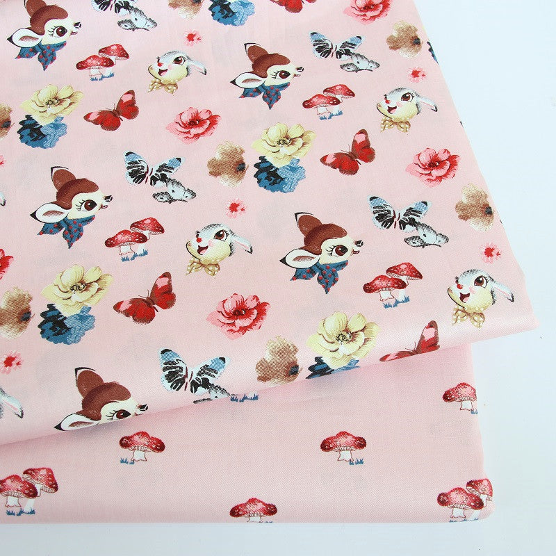 HKM-318739 Digital Print Cotton Fabric Set for Bedding, Curtains and Home Decor, 100% Cotton, 160cm Wide