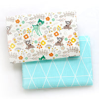 HKM-318739 Digital Print Cotton Fabric Set for Bedding, Curtains and Home Decor, 100% Cotton, 160cm Wide