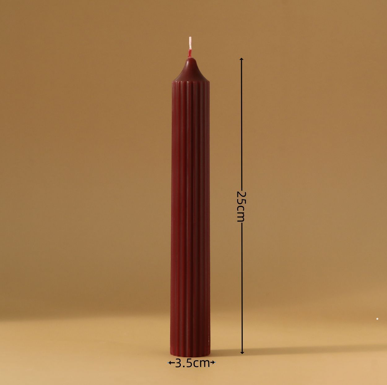 HKM-318867 Elegant Christmas Red Aromatherapy Candle - Handmade Soy Wax Decoration for a Festive Atmosphere