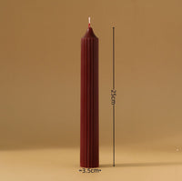 HKM-318867 Elegant Christmas Red Aromatherapy Candle - Handmade Soy Wax Decoration for a Festive Atmosphere