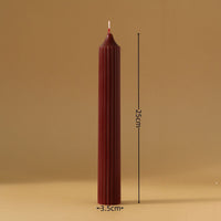 HKM-318867 Elegant Christmas Red Aromatherapy Candle - Handmade Soy Wax Decoration for a Festive Atmosphere