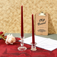 HKM-318867 Elegant Christmas Red Aromatherapy Candle - Handmade Soy Wax Decoration for a Festive Atmosphere