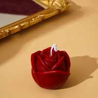 HKM-318867 Elegant Christmas Red Aromatherapy Candle - Handmade Soy Wax Decoration for a Festive Atmosphere