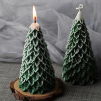 HKM-318867 Elegant Christmas Red Aromatherapy Candle - Handmade Soy Wax Decoration for a Festive Atmosphere