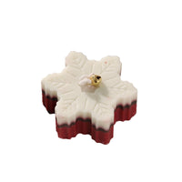 HKM-318867 Elegant Christmas Red Aromatherapy Candle - Handmade Soy Wax Decoration for a Festive Atmosphere