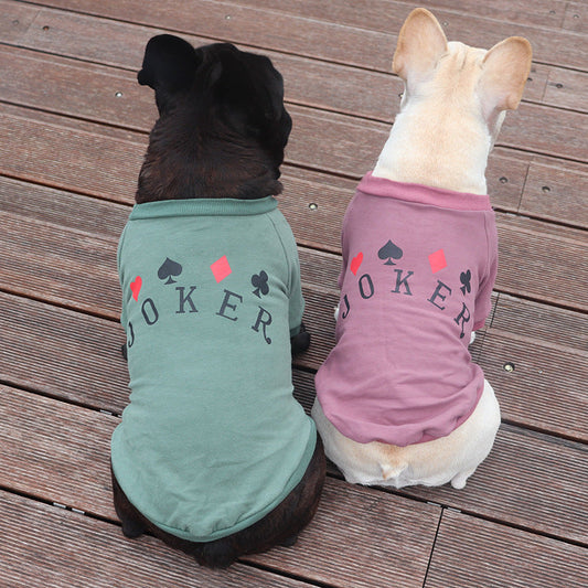 HKM-318995 Schnauzer Teddy Dog Sweatshirt in Pure Cotton for Small Dogs and Cats