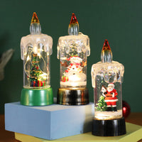 HKM-319187 Copper Wire Christmas Tree and Snowman Desktop Ornaments for Holiday Decor