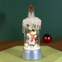HKM-319187 Copper Wire Christmas Tree and Snowman Desktop Ornaments for Holiday Decor