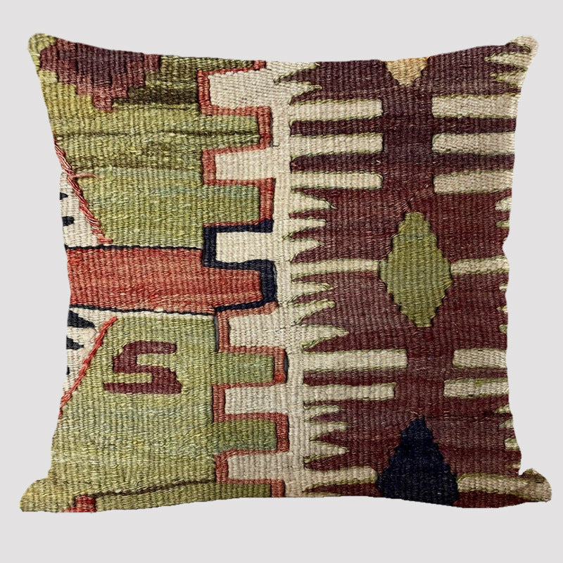 HKM-319379 Abstract Pattern Modern Minimalist Bohemian Polyester Cushion Cover 45x45cm