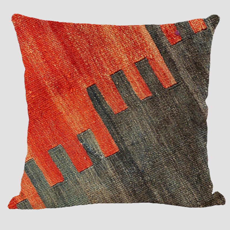 HKM-319379 Abstract Pattern Modern Minimalist Bohemian Polyester Cushion Cover 45x45cm