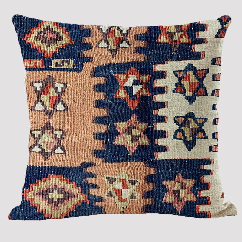 HKM-319379 Abstract Pattern Modern Minimalist Bohemian Polyester Cushion Cover 45x45cm