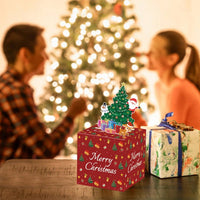 HKM-319379 Creative Christmas Money Box for Cash Gifts – Unique Surprise Pull-Out Design for Holidays, Parties, and Birthdays