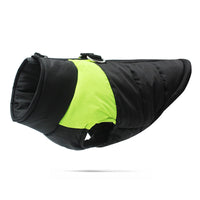 HKM-319443 Waterproof Dog Padded Vest Zipper Jacket Coat for Small to Large Dogs