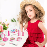 HKM-319571 Fun Makeup Toy Kit for Children, Role-Playing Cosmetic Set for Ages 2-14