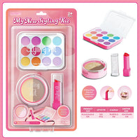 HKM-319571 Fun Makeup Toy Kit for Children, Role-Playing Cosmetic Set for Ages 2-14