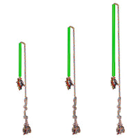 HKM-320019 Cotton Rope Dog Training Pole - Available in Small, Medium, and Large Sizes