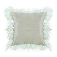 HKM-320019 Luxurious Velvet Feather Pillowcase for Cozy Bedroom Comfort