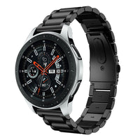 HKM-320083 Stainless Steel Three-Bead Watch Strap for Galaxy Watch 1/3 (41/42mm & 45/46mm)