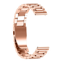 HKM-320083 Stainless Steel Three-Bead Watch Strap for Galaxy Watch 1/3 (41/42mm & 45/46mm)