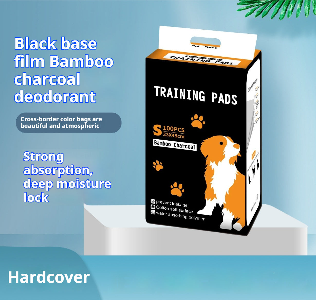 HKM-320403 Disposable Pet Diapers with Deodorant - Large Absorbent Urine Pads for Dogs and Cats