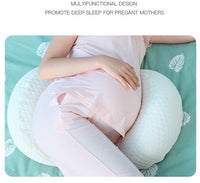 HKM-320403 Natural Latex Side Sleeping Support Pillow for Mothers and Pregnant Women - Multi-Functional Design