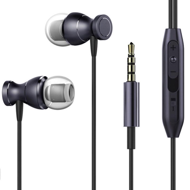 HKM-320787 Dynamic In-Ear Headphones with Noise Cancelling Feature and 3.5mm Plug, Available in Multiple Colors