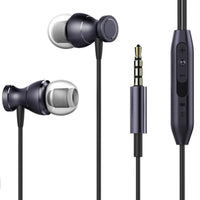 HKM-320787 Dynamic In-Ear Headphones with Noise Cancelling Feature and 3.5mm Plug, Available in Multiple Colors