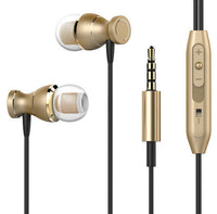 HKM-320787 Dynamic In-Ear Headphones with Noise Cancelling Feature and 3.5mm Plug, Available in Multiple Colors