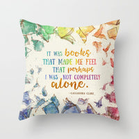HKM-320787 Flower Letter Print Peach Skin Pillowcase - Soft & Elegant Design, 45x45cm, No Pillow Core Included
