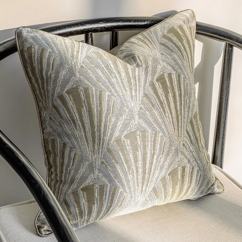 HKM-320851 Jacquard Square Pillow Cover - 100% Polyester, 45CMx45CM, Lightweight Design