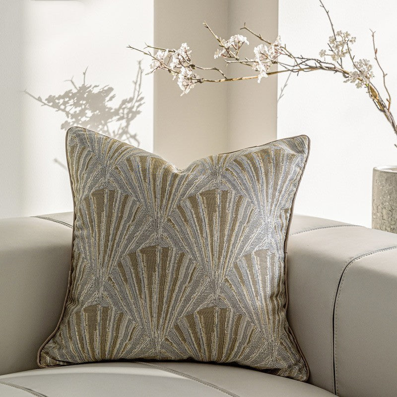 HKM-320851 Jacquard Square Pillow Cover - 100% Polyester, 45CMx45CM, Lightweight Design