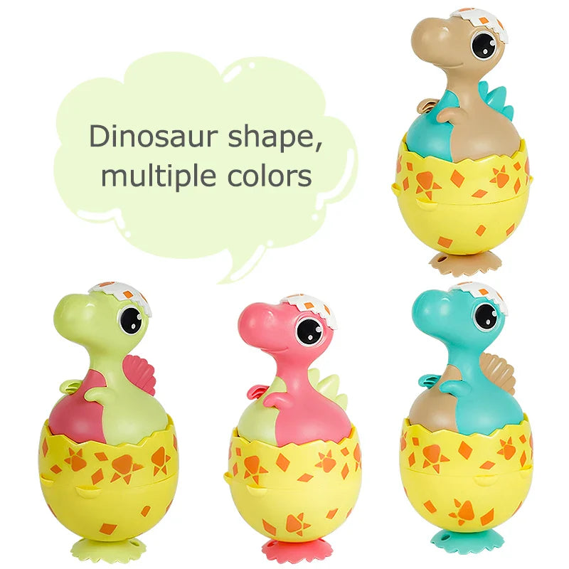 HKM-320979 2 in 1 Mini Pull Back Car and Gyro Toy for Kids - Dinosaur Models, Ages 3 and Up