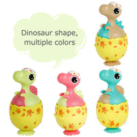 HKM-320979 2 in 1 Mini Pull Back Car and Gyro Toy for Kids - Dinosaur Models, Ages 3 and Up