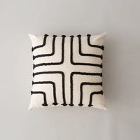 HKM-321043 Minimalist Line Art Pillow Cover - 45x45cm in Various Colors and Fabrics